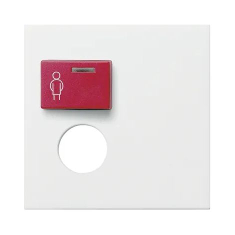 Gira Copertura Ackermann 73073 E / E3 / 73075 A System 55 Bianco puro [022703], 0227 03