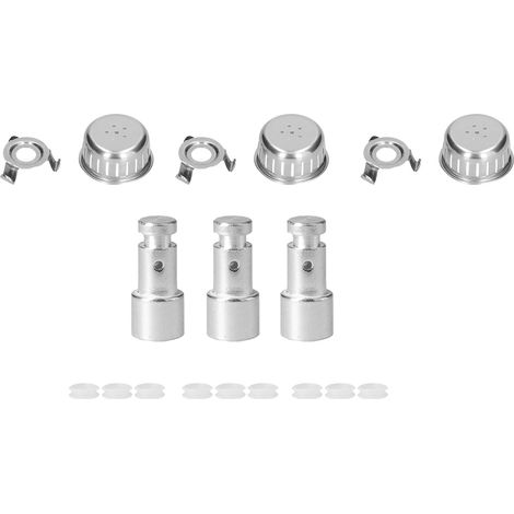 Lot de 10 pièces détachées universelles pour autocuiseur : grille anti-obstruction, soupape flottante + joint de soupape flottante (1/5)