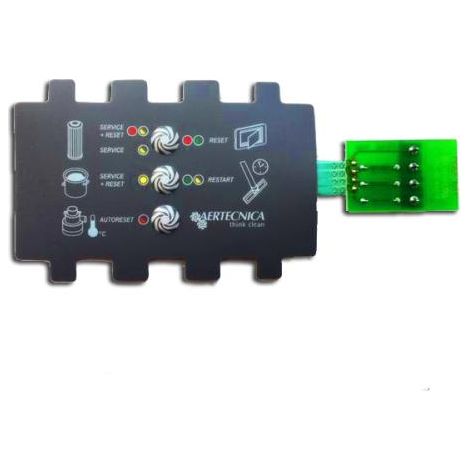 Panneau de signalisation REMOTE pour centrales Perfetto Inox, Perfetto, QB, STUDIO, AERTECNICA CM842