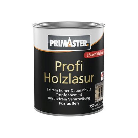 Primaster Profi Holzlasur 750 ml nussbaum Holzlasur