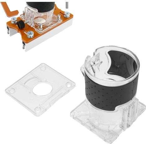 Guide de Slot pour Fixation Invisible 0 à 2 Pouces pour Machine de Finition Bois ABS Modèle Adjustable avec 4 Vis (1/5)