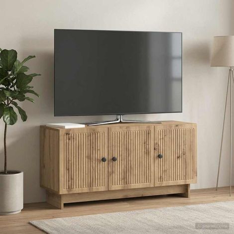 TV-Schränk 99 x 34,5 x 50 cm Artisan-Eiche Holzwerkstoff (1/5)