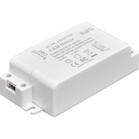 15-W-LED-Netzteil DC 24 V 0,625 A Niederspannungstransformator AC 100–240 V AC-DC-Schalter Modell AD150GW-246250 (1/5)