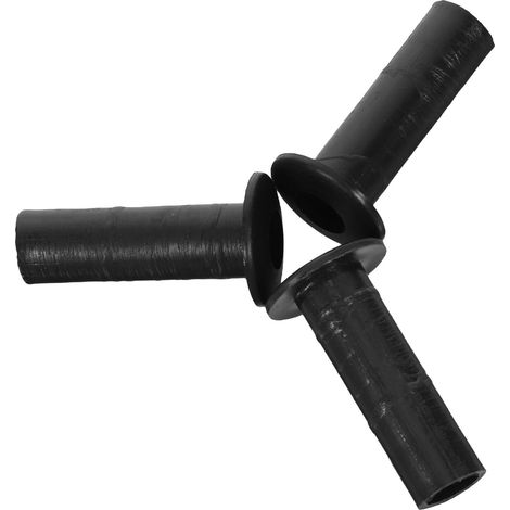 Camping Accessories for Electric Fan, Black Plastic, 3 Pieces, Replacement for Home Shaking Fan (1/5)