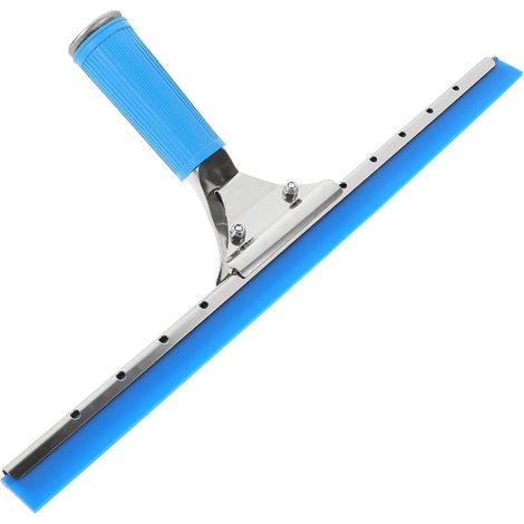Raclette à Vitre en Acier Inoxydable 35 Cm pour Nettoyage sans Trace, Résistante la Chaleur Froid, pour Fenêtres, Miroirs et Pare-Brise de Voiture (1/5)