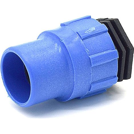 Bouchon De Compression 16mm - Polyamide Renforcé Et Bague En Laiton - Pour Tuyaux Souples 16mm Ext - Usage Plomberie Arrosage Pneumatique