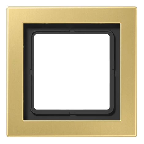 Jung Cadre 1 fois, LS-DESIGN, Laiton classic, montage vertical et horizontal MED 2981 C