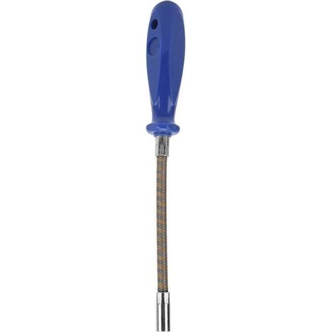 Tbest Pilote de collier de serrage de 7 mm Tournevis hexagonal flexible de 7 mm à 90 degrés pliable à six pans creux pour la (1/4)