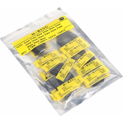 Packung mit 750 Gummi-O-Ringen (12–30 mm) für Uhrengehäuseböden, universelle 0,7-mm-Dichtungen, Ersatzringe (1/5)