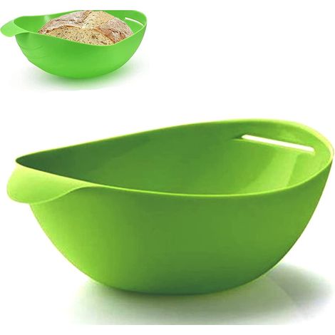 Molde De Horneado De Silicona - Redondo - Resistente Hasta 220 °C - Sin BPA - Para Pan Casero Vegetales Y Pescado - 1 Unidad (1/5)