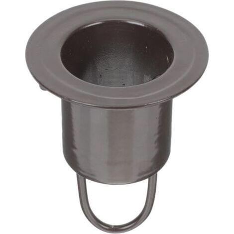 Adaptateur à Chaîne de Pluie, Adaptateur de Gouttière Décorative, Adaptateur Crochet Remplacement en Métal Antirouille Rétro pour Avant-Toit, Gouttière, Jardin (1/4)