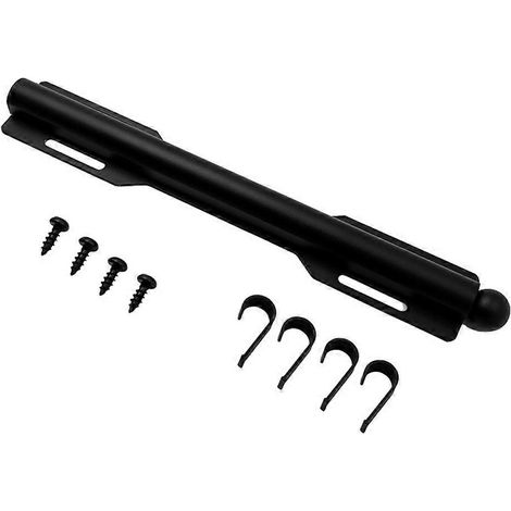 Rétractable Valet tige pour placard Slide Out placard tige avec Smooth Finish noir Ideal pour Outfit Planning (1/5)
