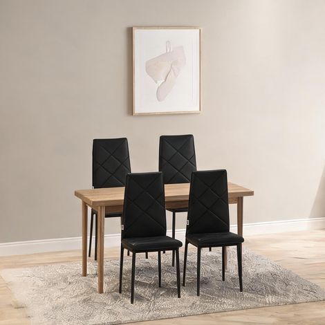 Chaise de salle à manger en espuma Acero PVC 41 x 50 x 97 cm (1/5)