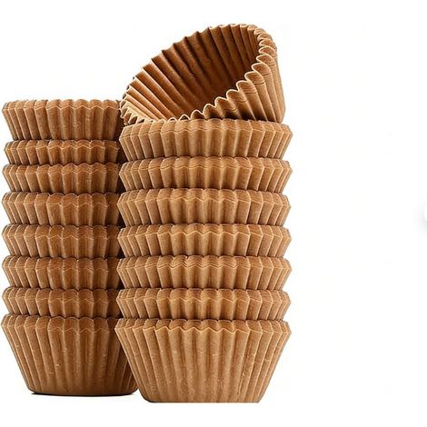 Cupcake Liners - Parchemin Alimentaire Non Adhérent - Pour Moules À Muffins Mini - 400 Pièces - Diamètre 3,5 Cm Hauteur 2,4 Cm (1/5)