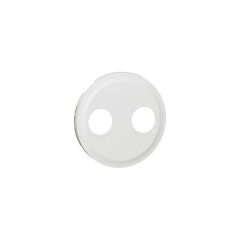 Legrand 068283 - Enjoliveur Céliane - Prise TV-R - blanc (1/2)