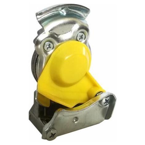 GIUNTO ACCOPPIAMENTO ISO COLORE GIALLO PER RIMORCHI ADATTABILE WABCO (38204)