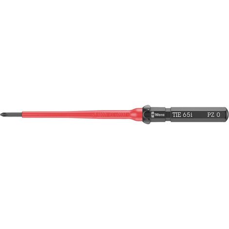 Wera Kraftform Kompakt VDE 65 i PZ 0 x 157 mm TIE Elettricisti Pozidriv Lama intercambiabile per giraviti PZ 0 (1/5)