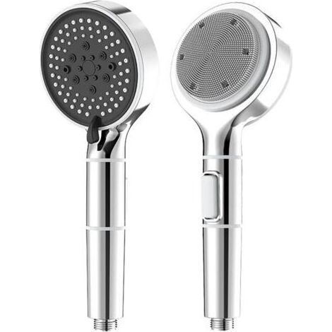 Pommeau de Douche Anti Calcaire avec Filtre Économiseur d'Eau Haute Pression, Filtre Coton PP Remplaçable (1/4)