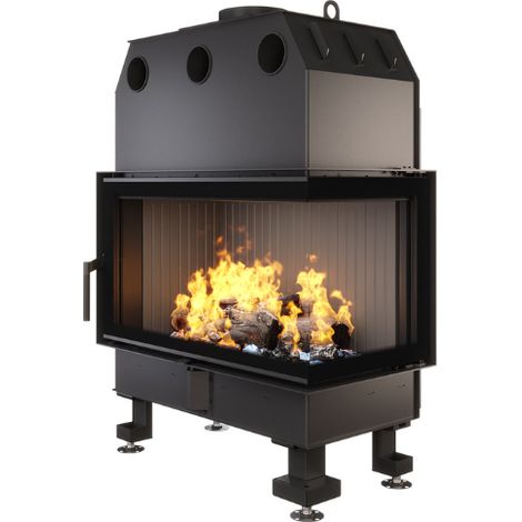Insert de cheminée SAVEN Energy 85x50x47R Noir (17,0 kW) ECO (1/5)