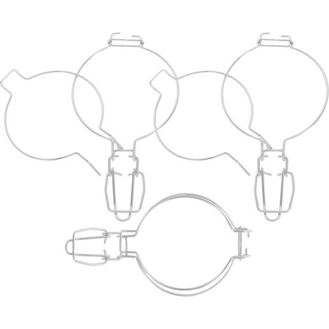 Clips de fermeture en acier inoxydable Abaodam pour bocaux (1/5)