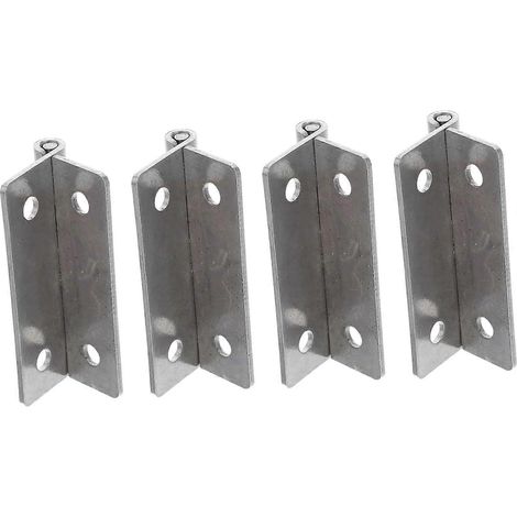 LIFKOME Lot de 4 charnières à ressort en acier robuste à fermeture automatique (1/5)