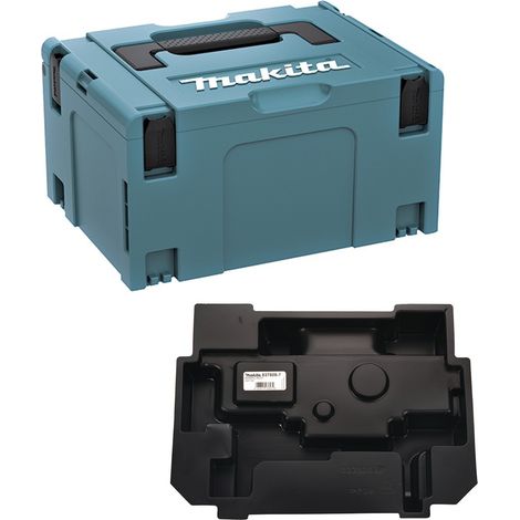 Koffer MAKITA MAKPAC 3 + Tiefziehteil DKP180/181 (837808-7)