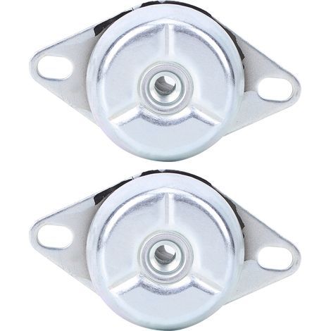 2 Pièces Amortisseur de Choc en Forme de Cloche FRH pour Groupe Électrogène Diesel M10, Tampon Caoutchouc Antivibration (1/5)