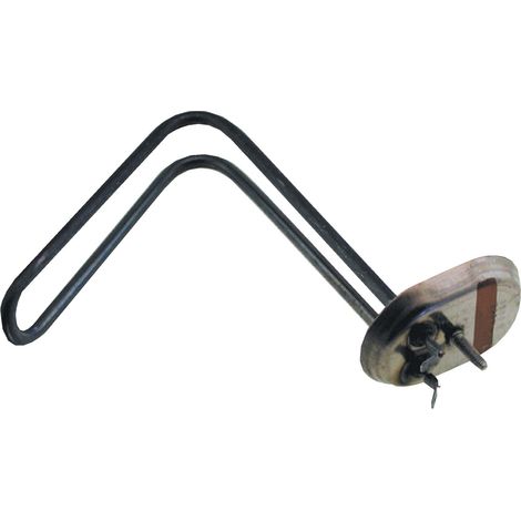 Résistance blindée 1500W pour chauffe-eaux 30 L bride ovale + anode - ARISTON - 994025