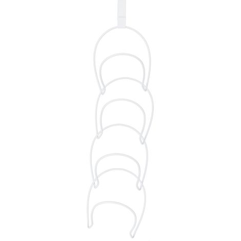 Porte-manteau suspendu créatif à plusieurs niveaux, blanc (1/5)