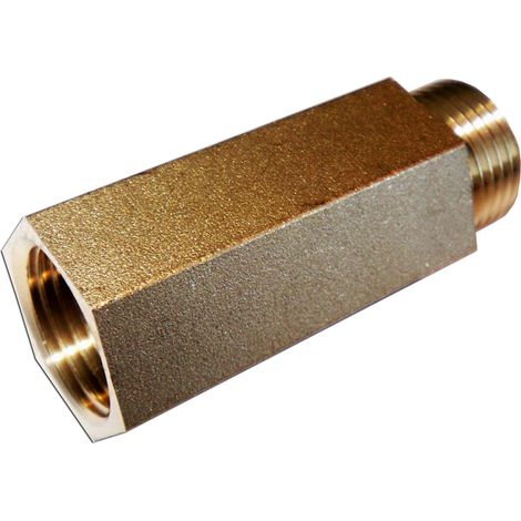 Accessori in Ottone Prolunghe Esagonali Lucide 1/2 x 100 mm