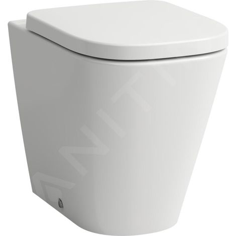 LAUFEN MEDA WC au sol, sans rebord, Silent Flush, 360x540mm, (1/3)
