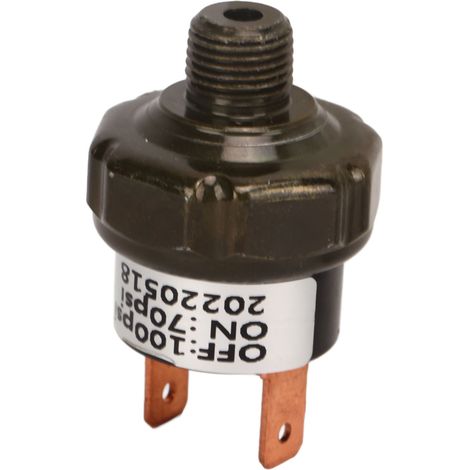 Vanne commutateur de régulation pression compresseur air acier inoxydable pièce rechange universelle pour klaxons train 70-100 PSI (1/5)