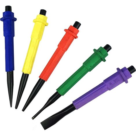 Serie kit 5 scalpelli, punzoni, cacciaspine per meccanica  - UM 50 SC00 (1/2)