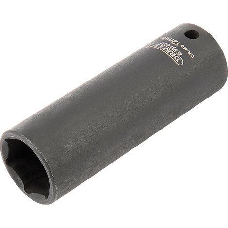 DRAPER Expert 12mm 1/4 Square Drive Hi-Torq 6 Point Deep Impact Socket - 05190 (1/5)