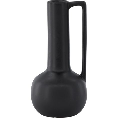Vase Design en Céramique "Allis" 36cm Noir (1/5)