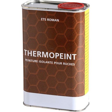 Peinture thermopeint 1L – Antirouille et primaire pour métal – Non toxique pour abeilles – Protége les ruches en bois – Apiculture.Net