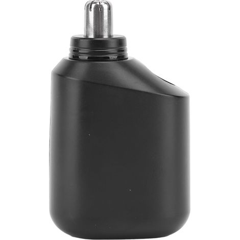 Tondeuse à poils de nez électrique rechargeable, résistante à l'eau et portable, pour une utilisation à domicile (noire). (1/5)