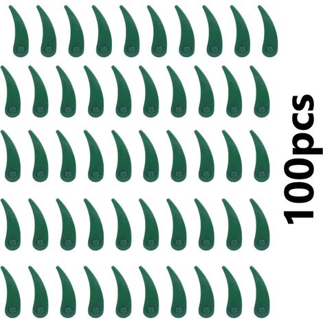 Lot de 100 lames de rechange en plastique ABS pour coupe-bordures Compatible Bosch Durablade Art 23-18 LI et 26-18 LI Installation facile - ART 23-18 LI ART (1/4)