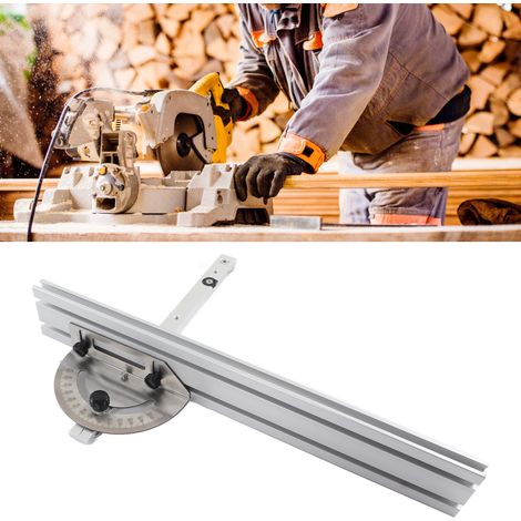 Poussoir d'angle pour scie circulaire, poignée de poussée pour le travail du bois, équerre, rail de guidage, dossier, accessoires pour outils de bricolage (1/5)