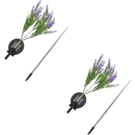 Stück Solar-Gartenleuchten mit Erdspieß, wasserdicht, LED, solarbetrieben, für Gartenwege