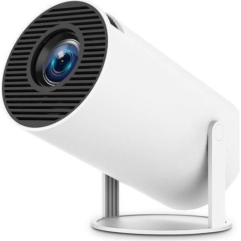 Vidéo projecteur Intelligent Mini Project avec Android 11, 4K/120 WiFi 5G et Bluetooth 5.0, Projecteur Portable Home cinéma avec Angle de 280 Degrés,Projecteur Convient pour Téléphone, PC,HDMI USB (1/5)