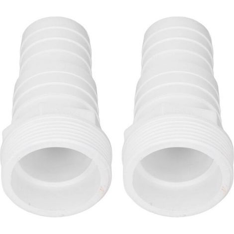 Schlauchadapter für Schwimmbadfilterpumpen, 1-1/2 Zoll Außengewinde-Schlauchadapter (1/4)