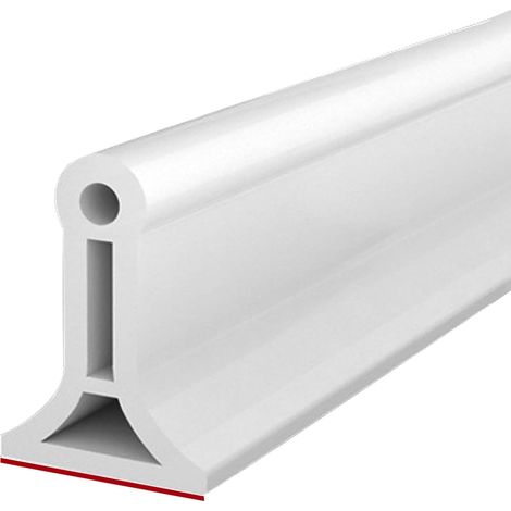 Joint de Douche 200×3×2 cm,Barrière eau Douche en Silicone Flexible à Volonté,Bande Séparation Sèche,Résistante moisissures,Barre de Seuil Autocollante pour Douches et Cuisines (1/5)