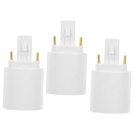 Amosfun Adaptateur de Douille E27 pour Ampoule 3 Pièces Convertisseur de Culot Transparent Installation Facile Compatible Divers Résidentiels et Commerciaux (1/5)