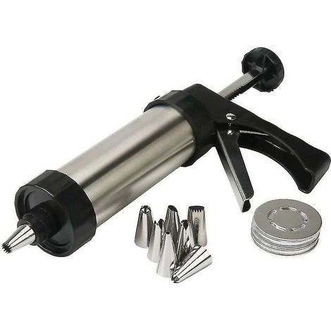 Pistolet de décoration multifonctionnel en acier inoxydable, ensemble de 22 pièces, outils de cuisson