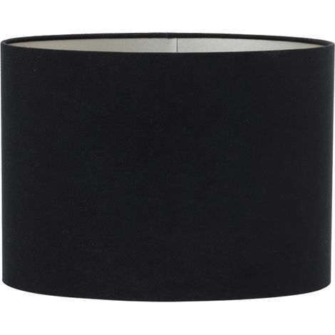 Light & Living - paralume - Velours - nero - tessile - E27 - (1/4)