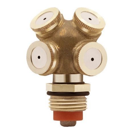Pulvérisateur à Brouillard 4 Têtes (Simple/Double) - Modèle Premium Quadruple pour Arrosage Automatique