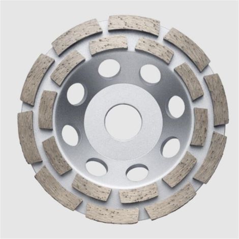Plateau de surfaçage diamanté double rangée DCG - Ø 125mm