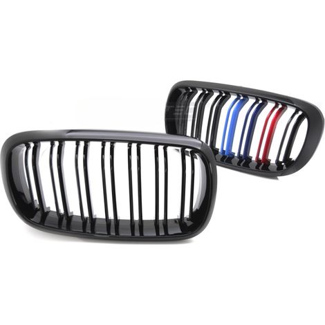 Grille calandre BMW X6 F16 de 2014 a 2019 Noir Brillant 3 couleurs-42685646 (1/4)