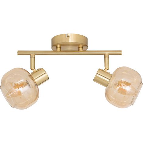 Lampada da parete a soffitto pilia ambra 28x11cm - Atmosphera créateur d'intérieur